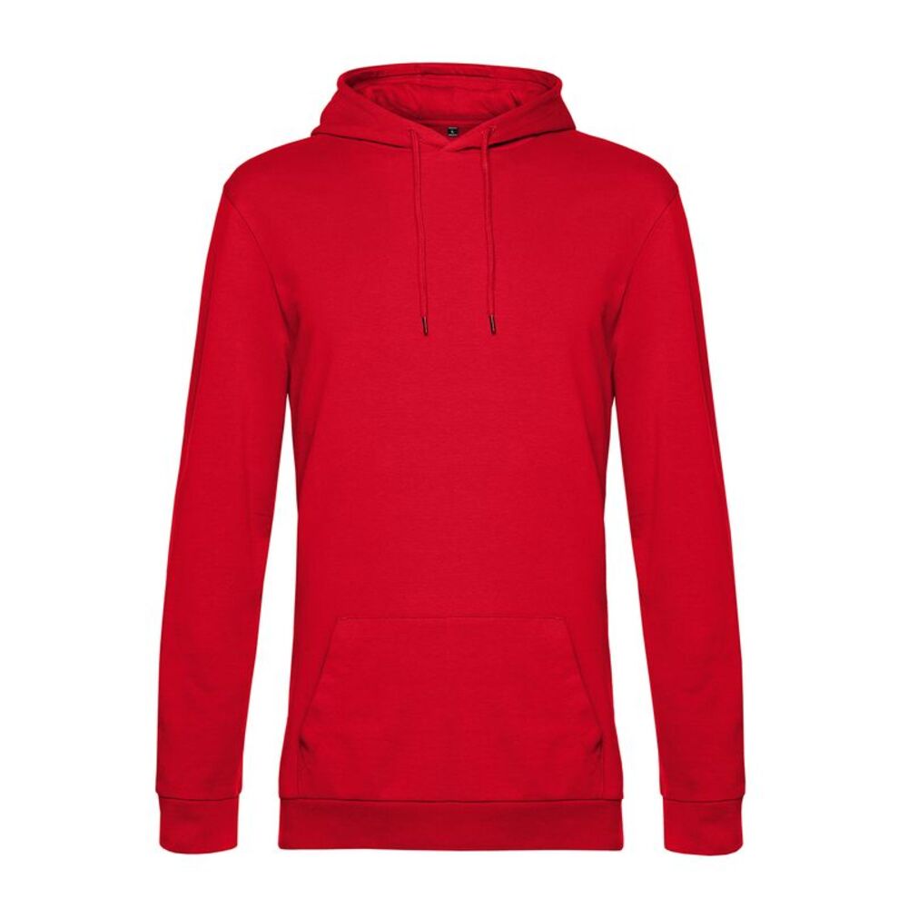 B&C Mens # Hoodie / Red
